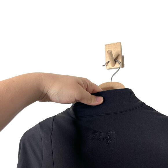 Vitality Balance Athletica Tati 1/4 Zip Long Sleeve Dress Bodycon Black Size XS - Picture 9 of 9